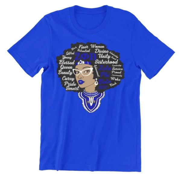 ZETA Sorority Tee - KSBCustomTeesandThings