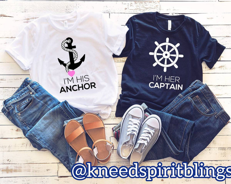 His Anchor Tee - KSBCustomTeesandThings