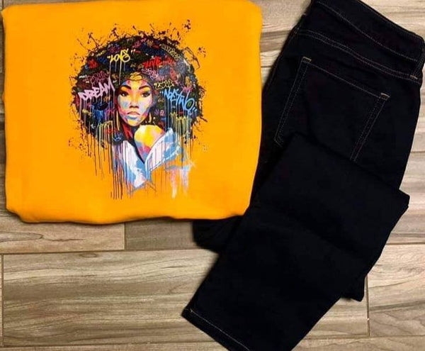 Afrolicious Tee - KSBCustomTeesandThings