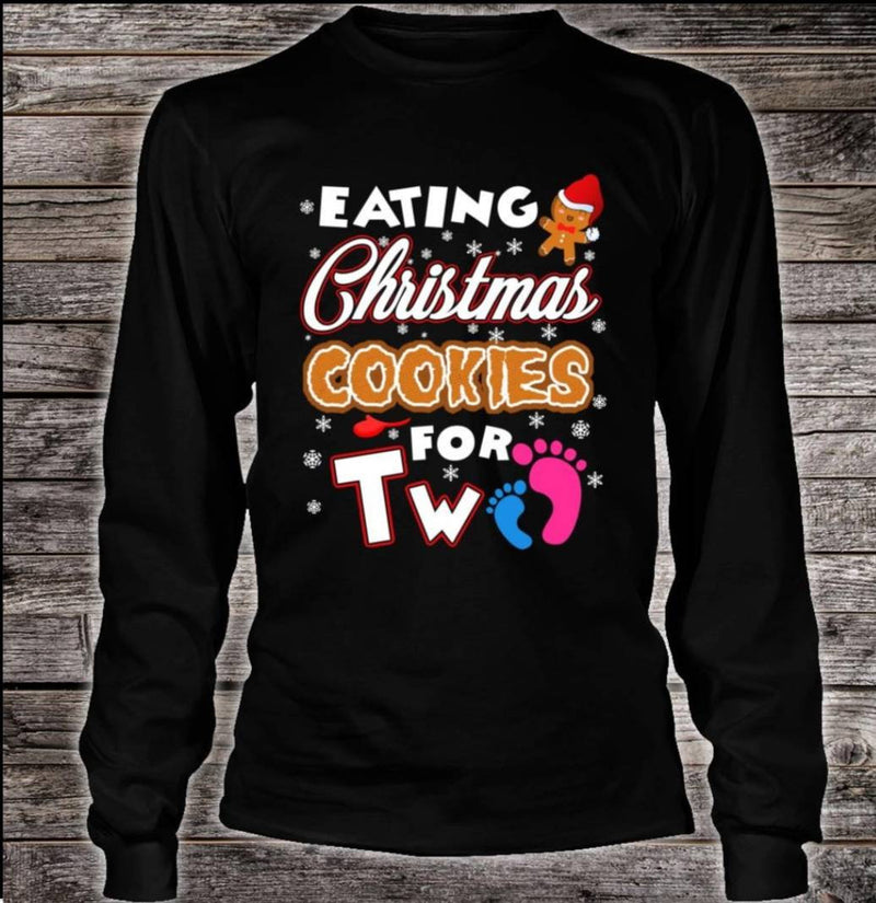Eating Christmas Cookies for Two Tee - KSBCustomTeesandThings