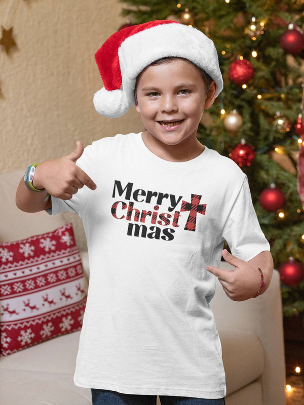 Merry Christmas Kids Tee - KSBCustomTeesandThings