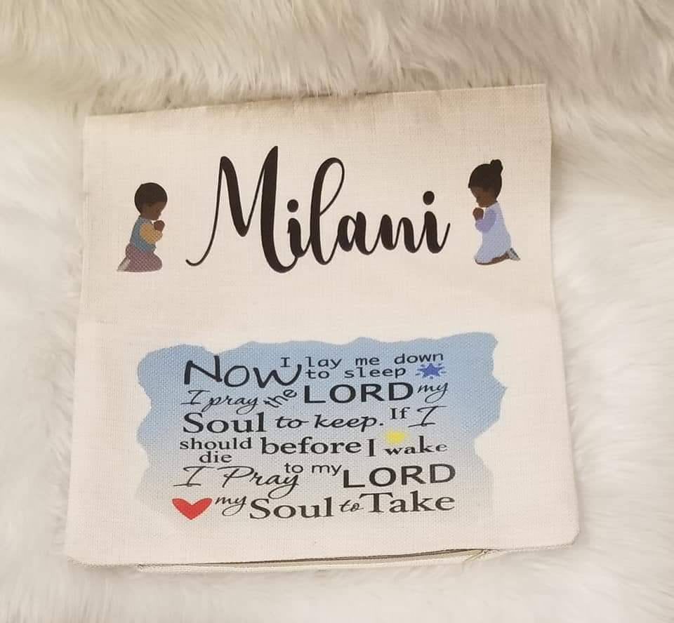 Personalized Pocket Pillow - KSBCustomTeesandThings