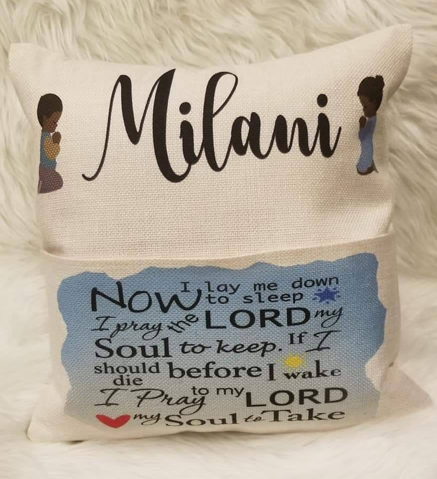 Personalized Pocket Pillow - KSBCustomTeesandThings