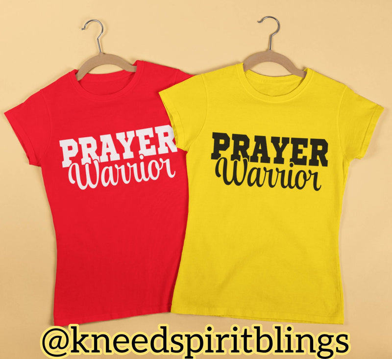 Prayer Warrior Tee - KSBCustomTeesandThings