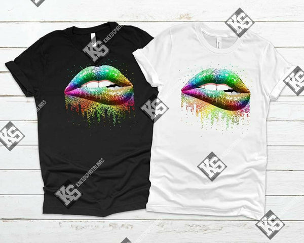 Unicorn Lip Biter Tee - KSBCustomTeesandThings