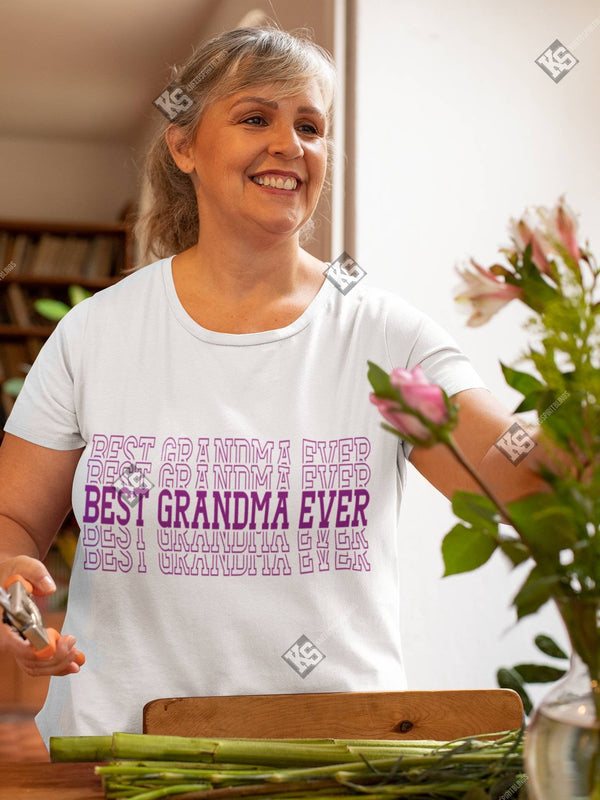 Best Grandma Ever Tee - KSBCustomTeesandThings