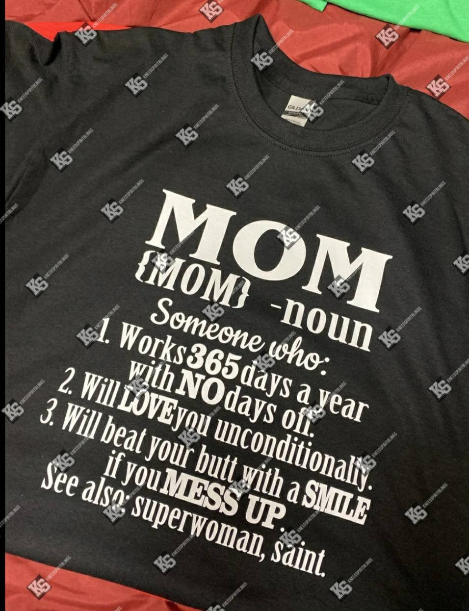 The Definition of a Mom Tee - KSBCustomTeesandThings
