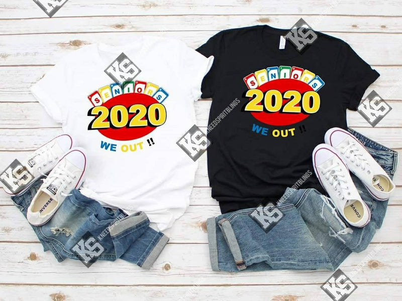 Senior 2020 We Out!! Tee - KSBCustomTeesandThings