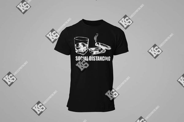 Social Distancing Tee - KSBCustomTeesandThings