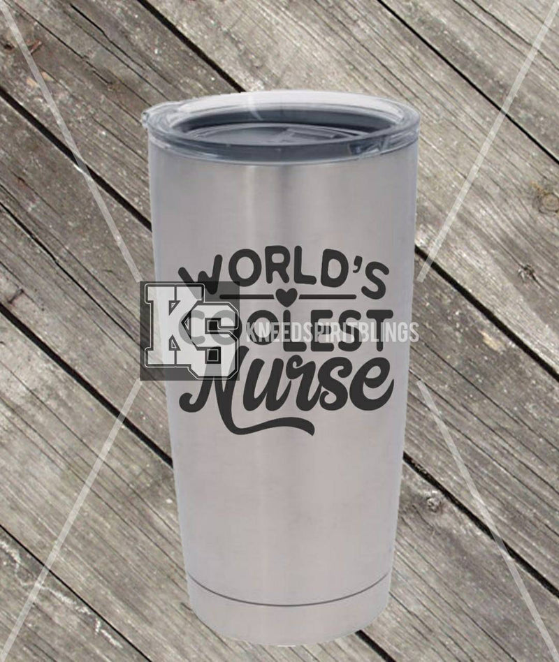 World's Coolest Nurse Tee - KSBCustomTeesandThings