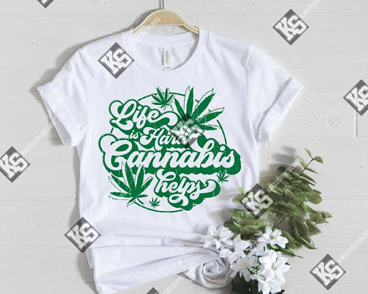Life is Hard Tee - KSBCustomTeesandThings