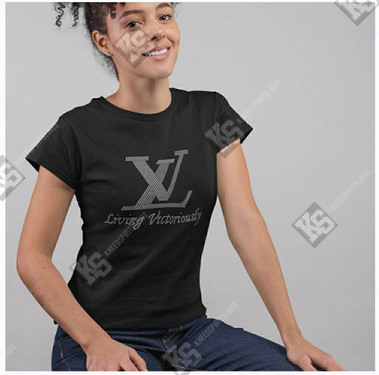 Living Victoriously Tee - KSBCustomTeesandThings