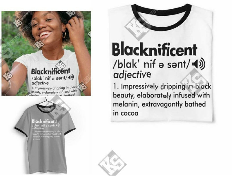 Blacknificent Tee - KSBCustomTeesandThings