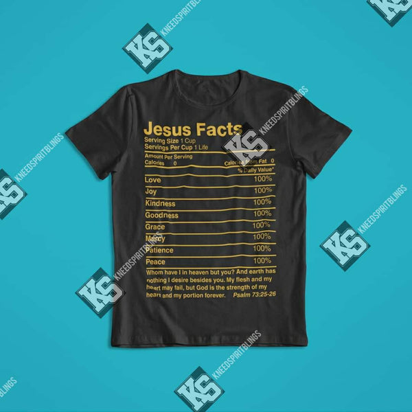 Jesus Nutritional Facts Tee