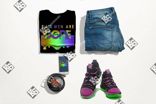 Black Men are Dope Drip Tee - KSBCustomTeesandThings