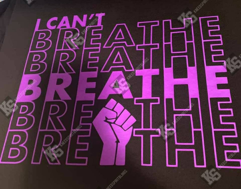 I Can't Breathe Fist Up Tee - KSBCustomTeesandThings