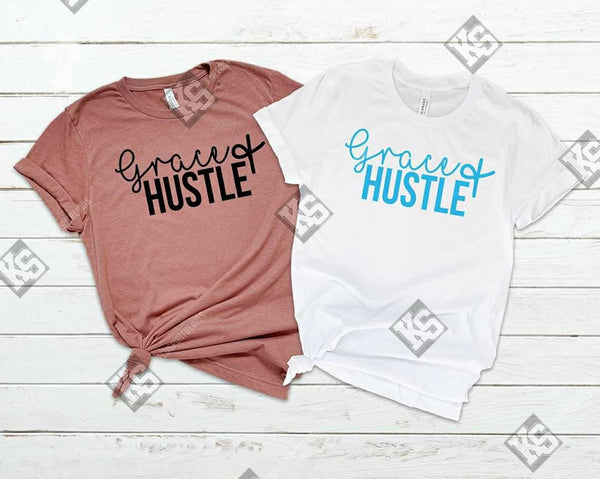Grace and Hustle Tee