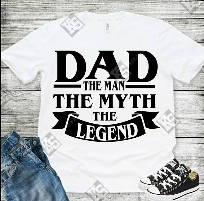Dad The Man The Myth The Legend Tee