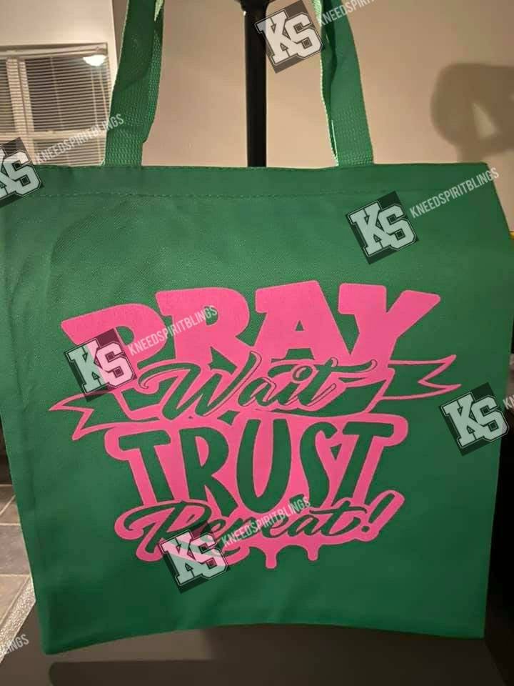 Pray Wait Trust Repeat Tee - KSBCustomTeesandThings