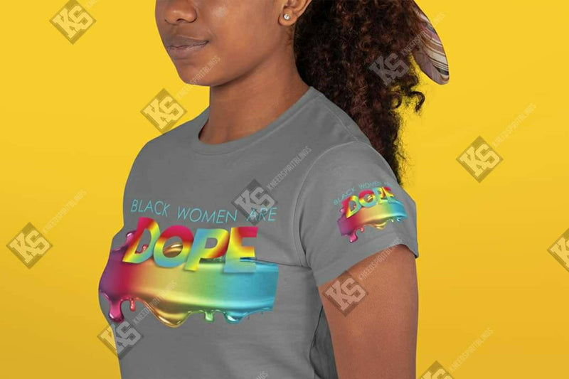 Black Men are Dope Drip Tee - KSBCustomTeesandThings