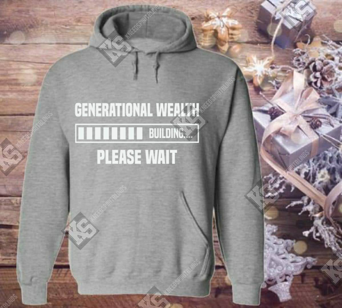 Generational Wealth Building Tee - KSBCustomTeesandThings