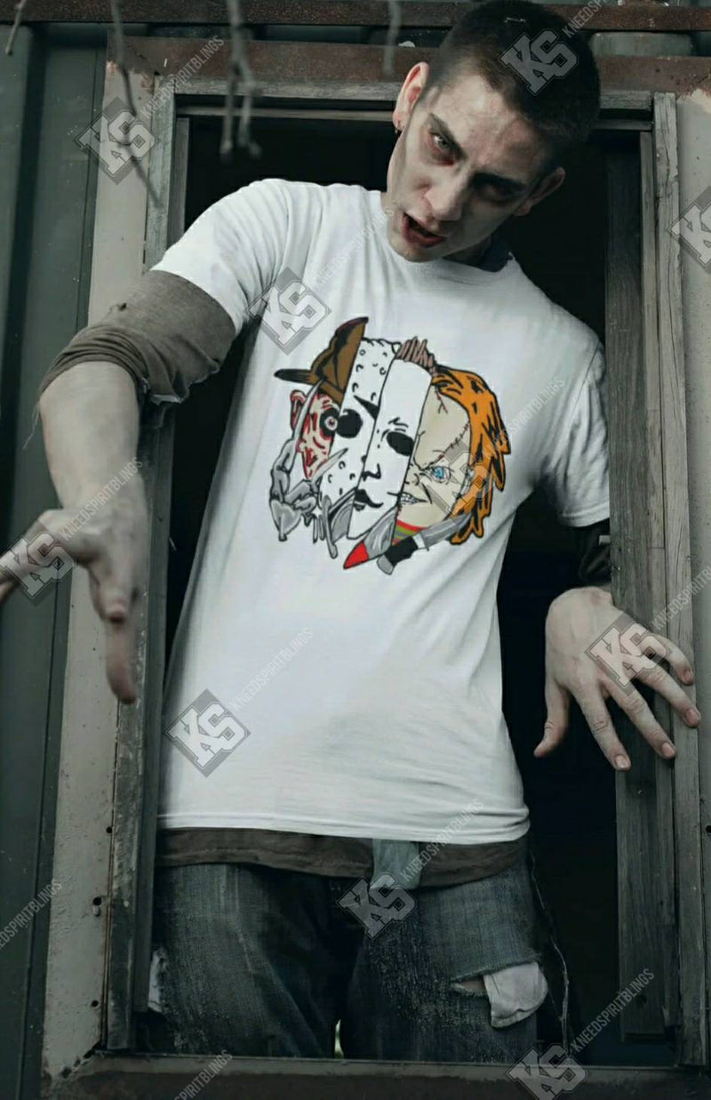 Halloween Mash Up Tee - KSBCustomTeesandThings