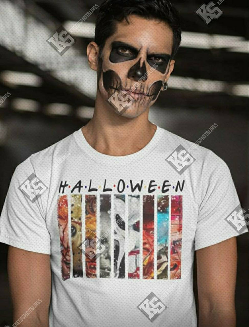 The Faces of Halloween Tee - KSBCustomTeesandThings