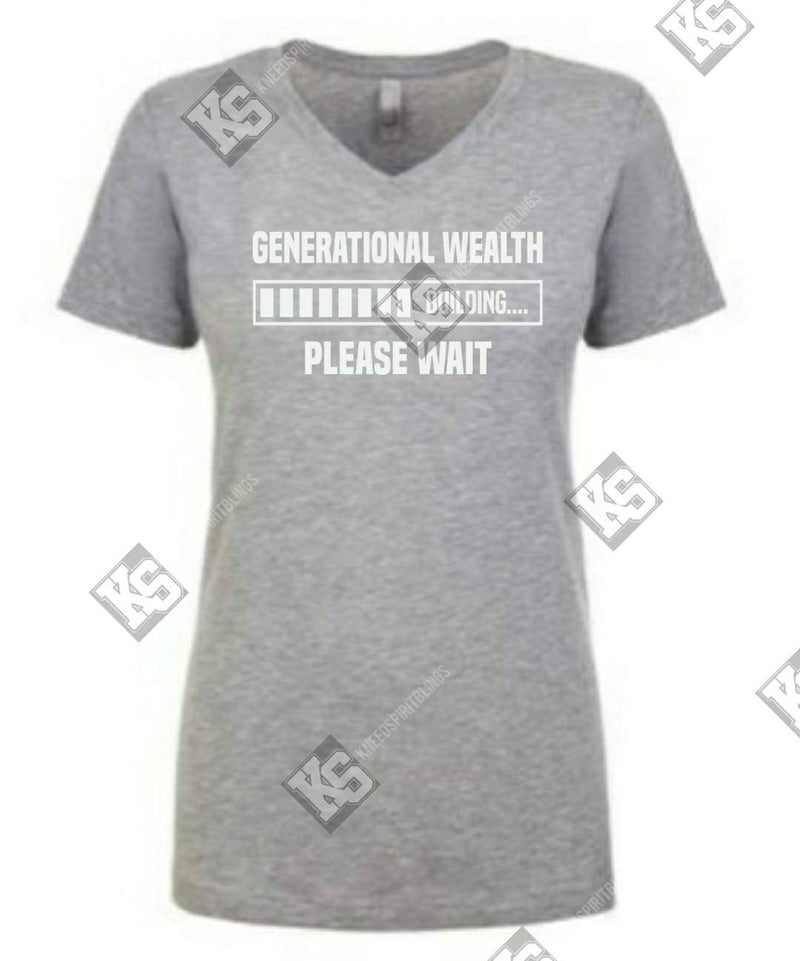 Generational Wealth Building Tee - KSBCustomTeesandThings