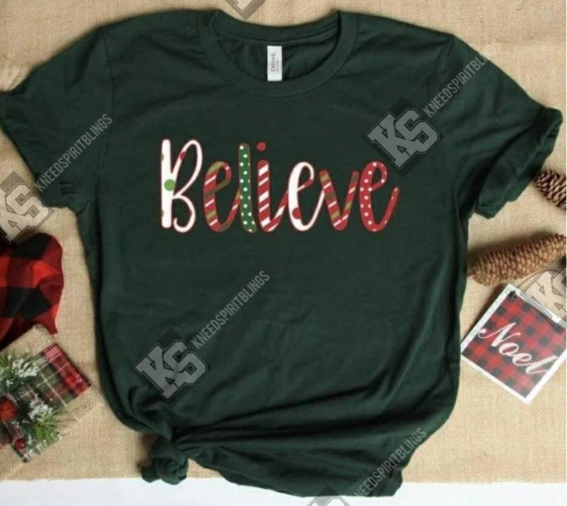 Believe Christmas Tee