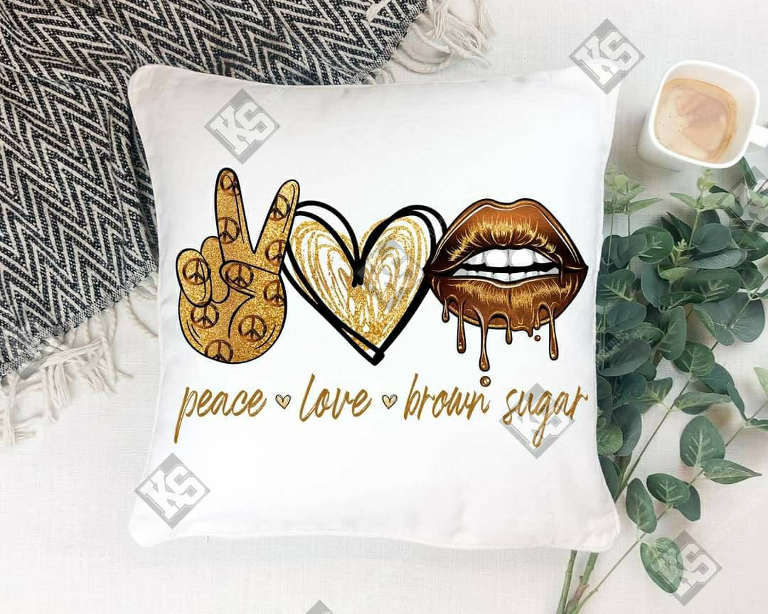 Peace Love Brown Sugar Tee