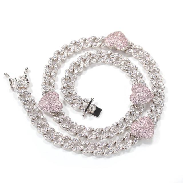 9mm Cuban Link With Heart